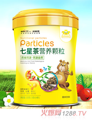 金盾愛嬰七星茶甘草桔梗金盾龍牡壯骨蒲公英白菊花營(yíng)養(yǎng)顆粒120g