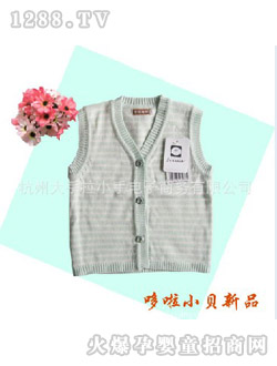 哆啦小貝嬰兒開(kāi)胸馬甲