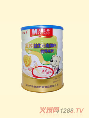 美佳素金裝益生元高蛋白營(yíng)養(yǎng)米粉