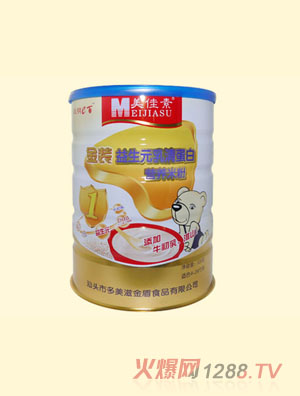 美佳素金裝益生元乳清蛋白營(yíng)養(yǎng)米粉桶裝