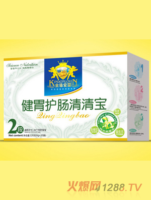 金盾愛嬰健胃護腸清清寶2段