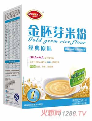 谷谷蘇經(jīng)典原味金胚芽米粉1段