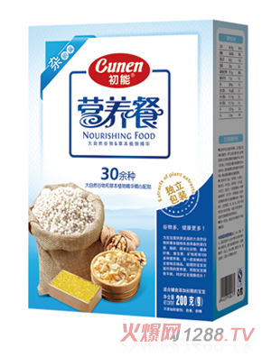 初能雜糧營(yíng)養(yǎng)餐盒裝