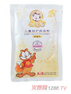 加菲貓兒童倍護爽身粉