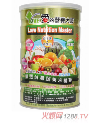 愛的營養(yǎng)大師嚴(yán)選臺(tái)灣蔬果米精華