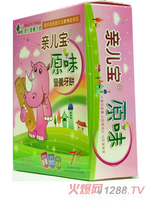 愛的營養(yǎng)大師親兒寶原味牙餅