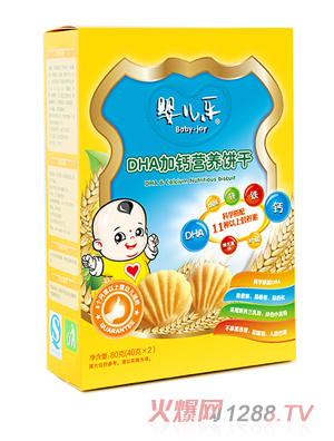 嬰兒樂(lè)DHA加鈣營(yíng)養(yǎng)餅干