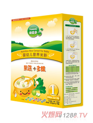 幼能多果蔬+多維嬰幼兒米粉1段