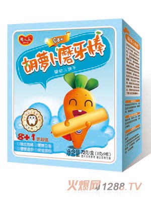 嬰兒樂(lè)Ca+胡蘿卜磨牙棒