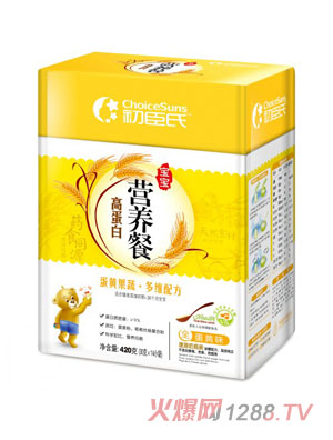 初臣氏420克蛋黃果蔬營(yíng)養(yǎng)餐