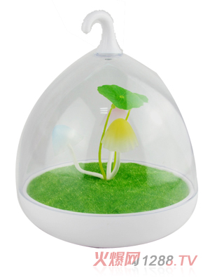 柯麗雅充電蘑菇鳥(niǎo)籠燈