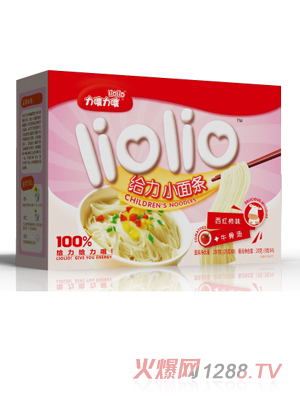 力哦力哦給力小面條西紅柿+牛骨湯