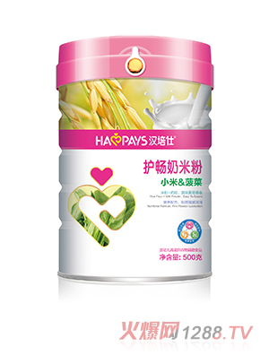 漢培仕金裝護腸小米菠菜米粉