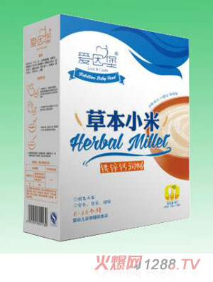 愛因堡鐵鋅鈣潤腸小米米粉