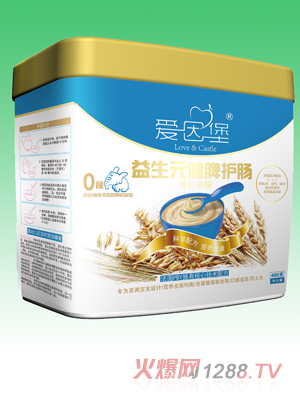 愛(ài)因堡益生元健味護(hù)暢有機(jī)米粉0段