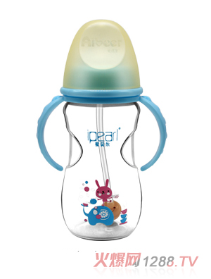 愛貝爾PP寬口徑自動(dòng)奶瓶300ML