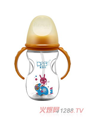愛貝爾PP寬口徑自動(dòng)奶瓶240ML