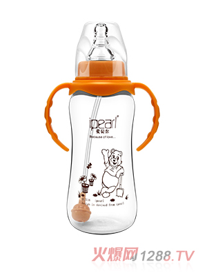 愛貝爾葫蘆型單色全自動(dòng)奶瓶300ML