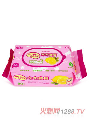 布布寶貝嬰兒豪華版護(hù)膚柔濕巾(無(wú)蓋)