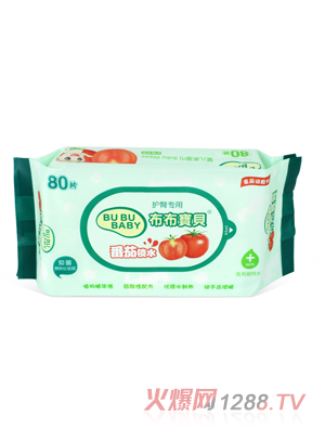 布布寶貝嬰兒高級(jí)版護(hù)臀(無(wú)蓋)柔濕巾80抽1包