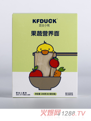 功夫小鴨果蔬營養(yǎng)面