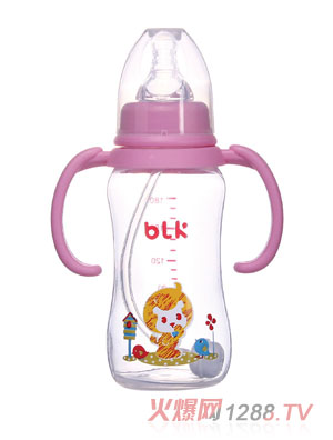 貝樂(lè)康PP標(biāo)口徑自動(dòng)奶瓶180ml