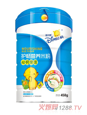 迪米熊護暢營養(yǎng)米粉-AD鈣果蔬罐裝