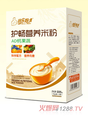 倍樂媽咪護暢米粉（AD鈣果蔬）盒裝