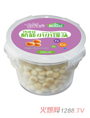 超級冠機能小小饅頭-鈣鐵鋅