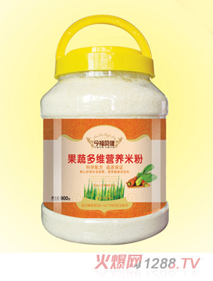 今福貝健營(yíng)養(yǎng)米粉-果蔬多維桶裝900g
