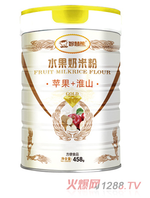 智慧熊水果奶米粉 蘋(píng)果+淮山 聽(tīng)裝