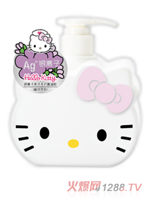 Hello Kitty初酷銀離子免洗手抗菌凝膠（植物萃?。?- 副本