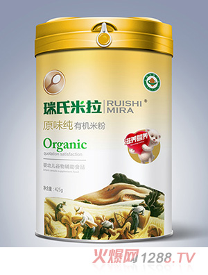 瑞氏米拉原味純有機米粉425g