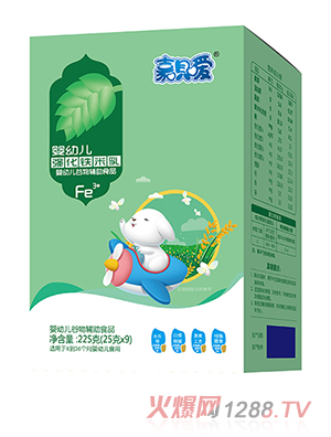 嘉唄噯強化鐵米乳盒裝