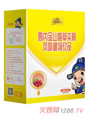 狀元搭檔雞內(nèi)金山楂草本膏風味植物飲品豎盒