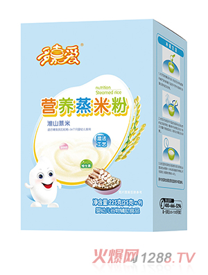 多嘉愛營(yíng)養(yǎng)蒸米粉盒裝 淮山薏米