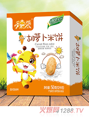 多嘉愛(ài)米餅 胡蘿卜