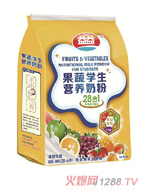 益益果蔬學生營養(yǎng)奶粉