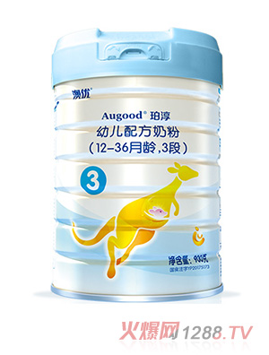 澳優(yōu)珀淳幼兒配方奶粉（12-36月齡，3段）