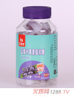 匯嬰寶藍(lán)莓葉黃素軟糖